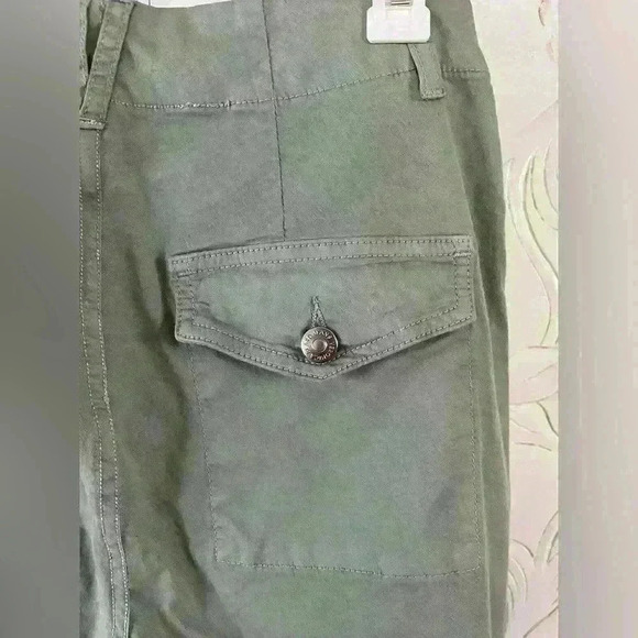 Veronica Beard Arya Straight High Rise Pants Women’s Size 27 4 Light Sage Green - Picture 13 of 16